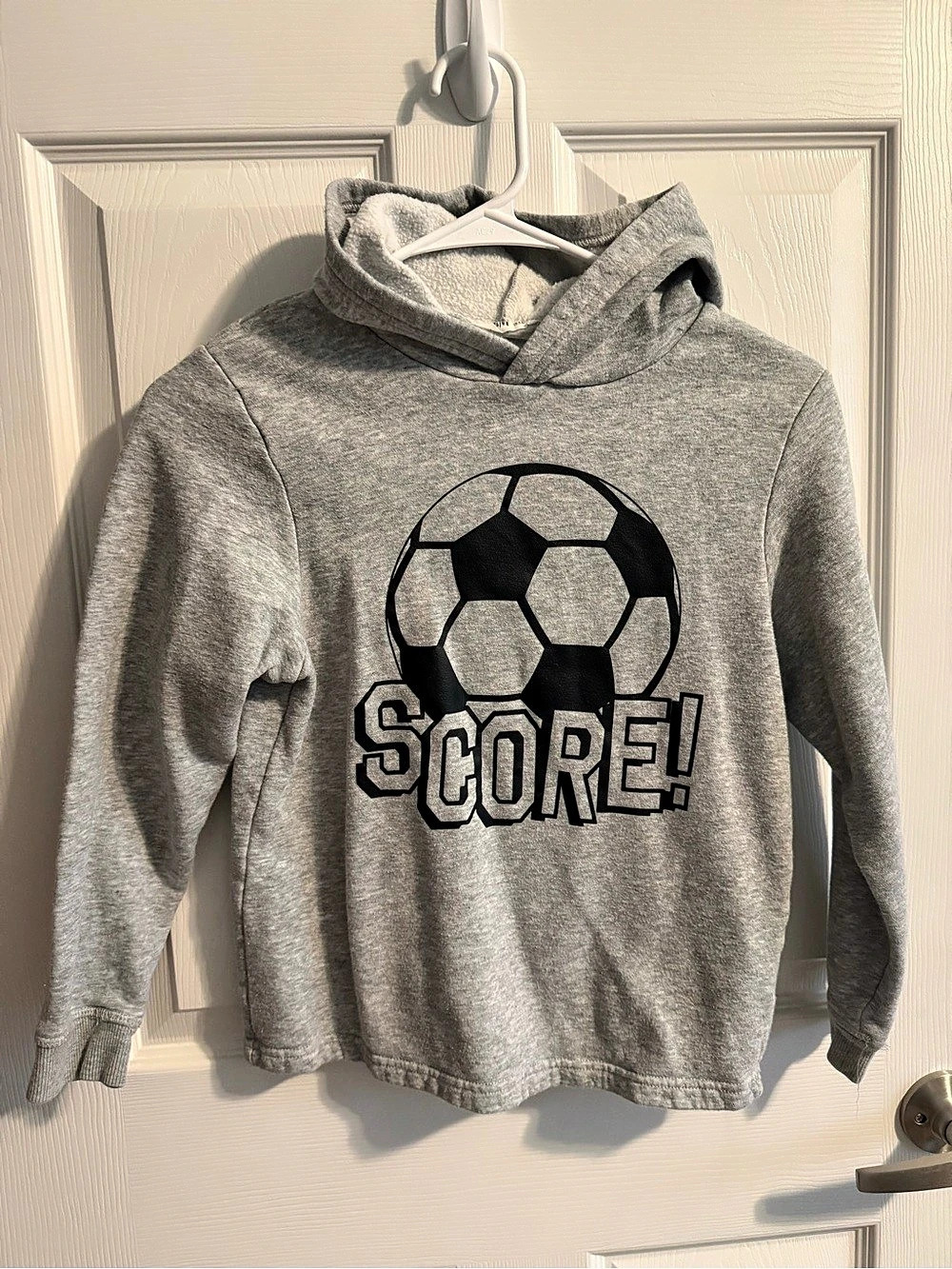 H&M Boys Soccer Hoodie Size 8-10Y